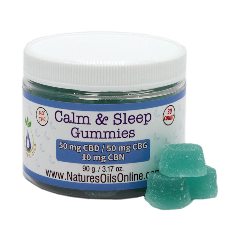 Calm & Sleep Gummies CBD/CBG/CBN