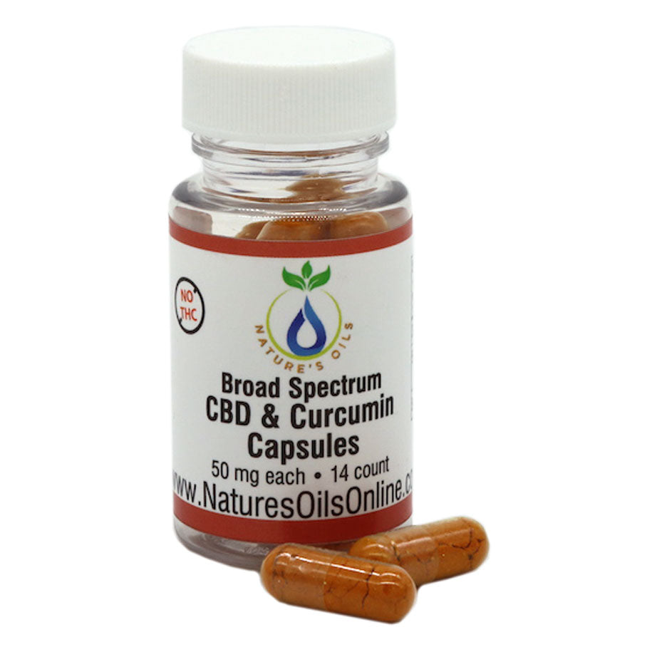 Broad Spectrum CBD Capsules - 50mg -14ct