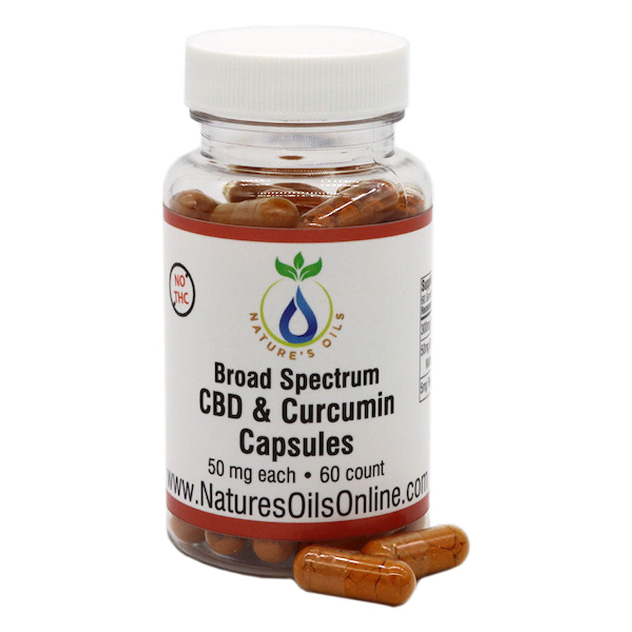 Broad Spectrum CBD Capsules - 50mg -60ct