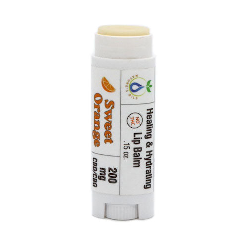 Lip Balm Healing & Hydrating CBD/ CBG - Sweet Orange