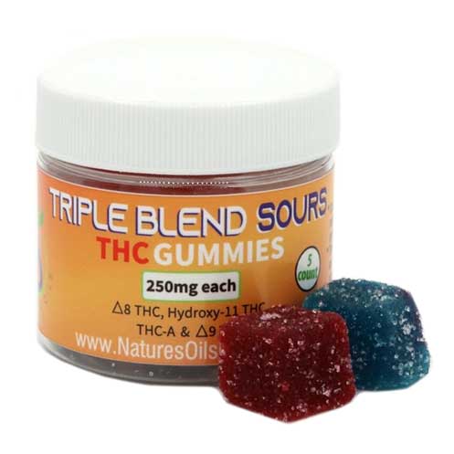 Triple Blend Sour Gummies - 5 count