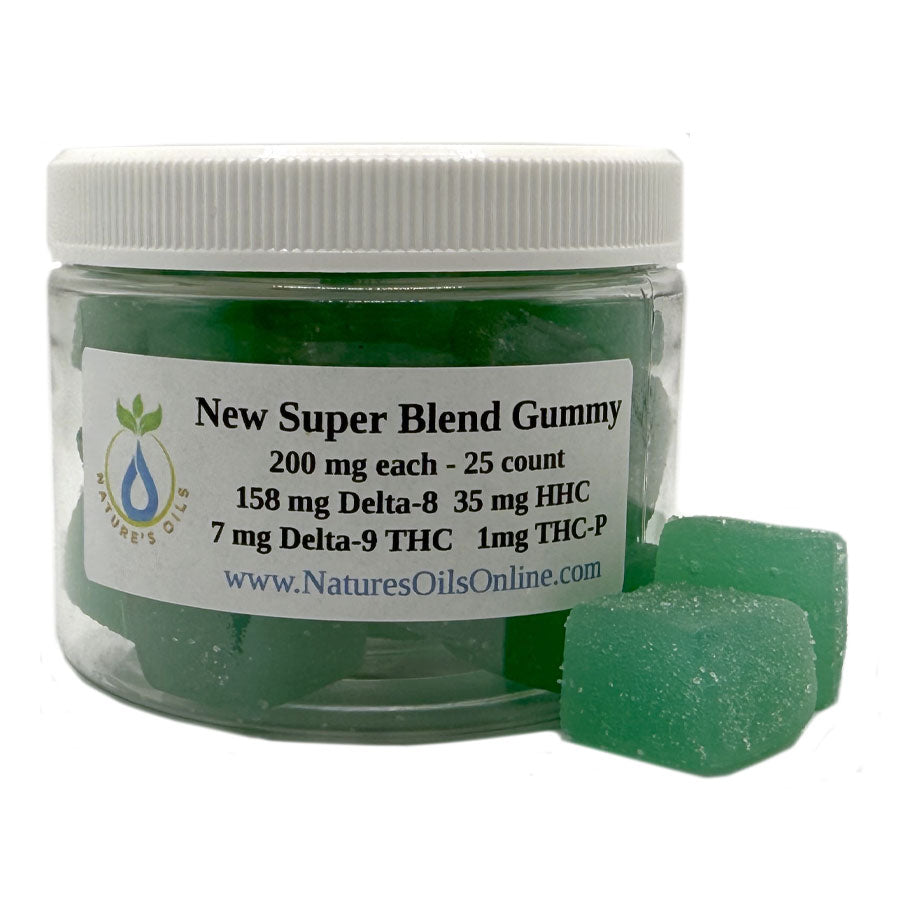 THC Super Blend Gummies 200mg each - 20count