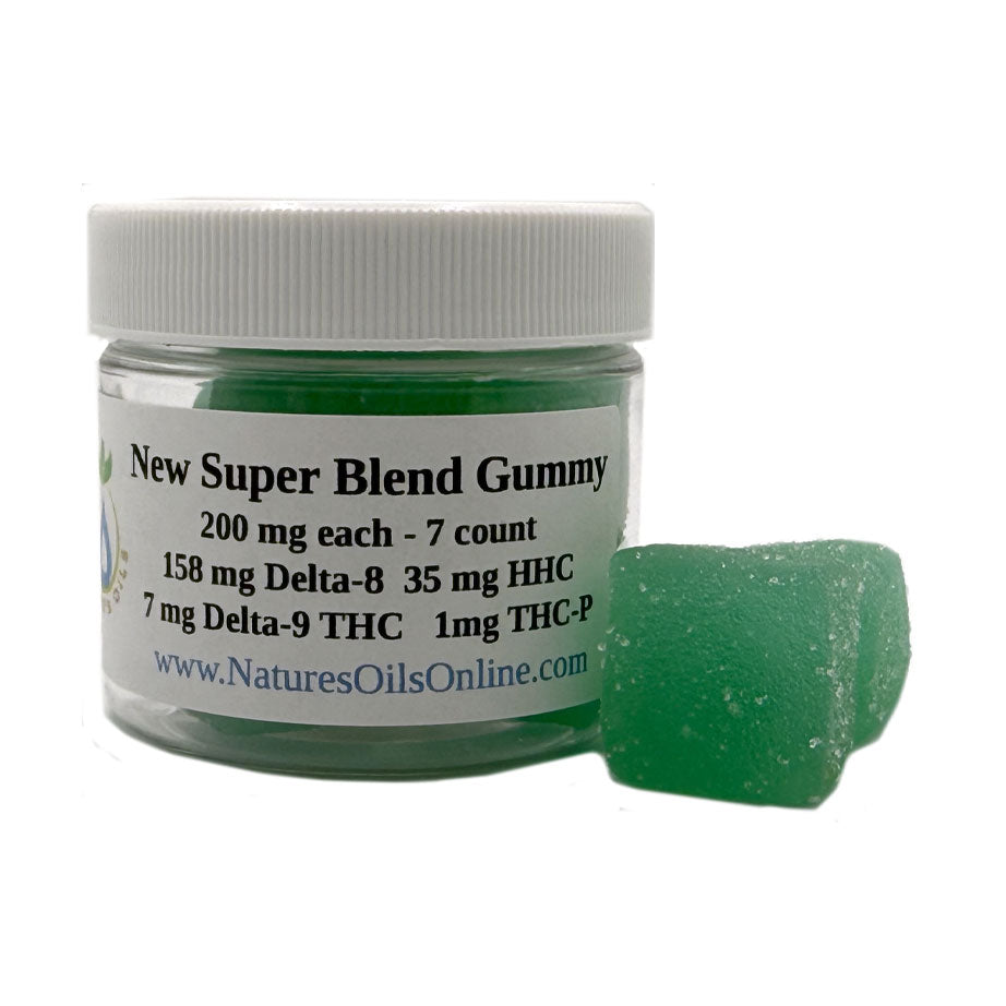 THC Super Blend Gummies 200mg each - 7count