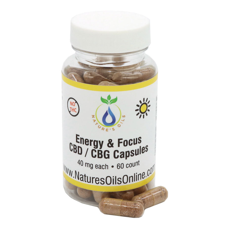 Energy & Focus CBD / CBG 40mg 60-count