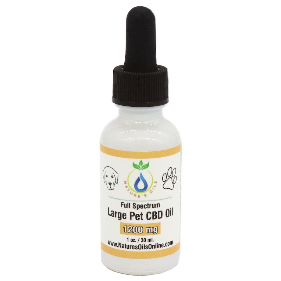 Large Pet Full Spectrum CBD Oil 1200mg