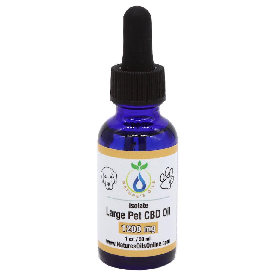 Large Pet Isolate CBD Oil 1200mg