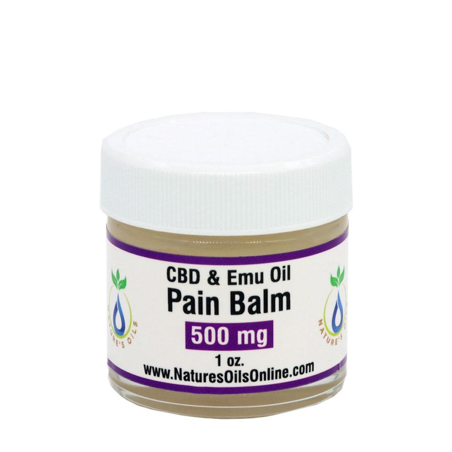 CBD & Emu Oil Pain Balm 500mg  1oz