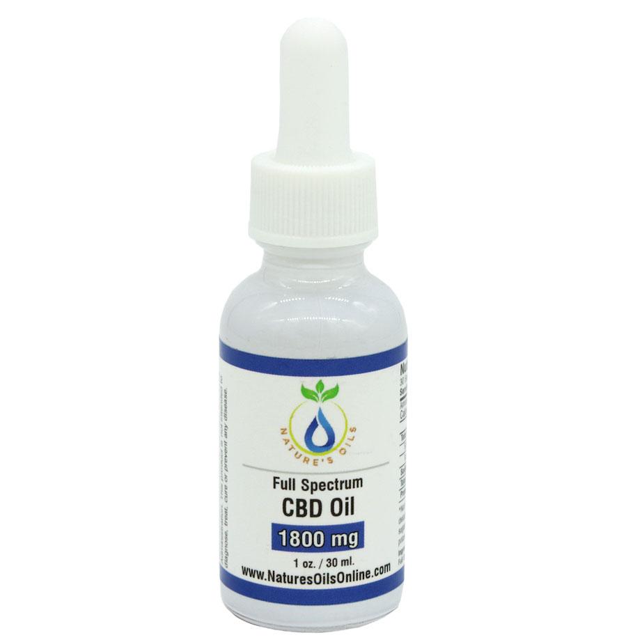 Tincture - Full Spectrum CBD Oil 1800mg