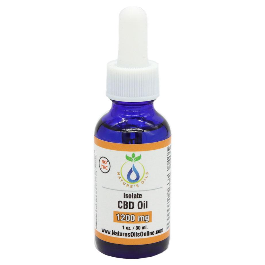 Tincture - Isolate CBD Oil 1200mg